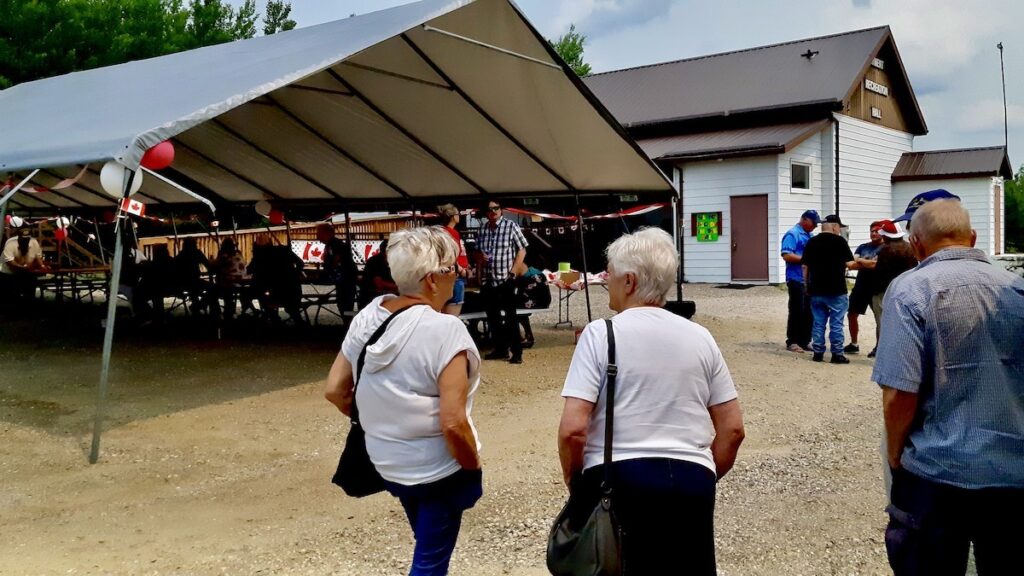 Community members, music lovers and tourists from across the region came out to the Dyment Recreation Hall complex in Melgund Township for this year's Canada Day events.