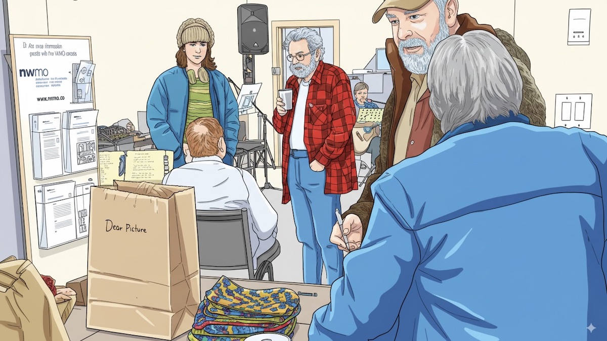 The Arts Sale at the Dyment Recreation Hall on September 6 was a huge success. This week we've been experimenting with turning the photos into different formats as part of our storytelling activities and it's been a lot of fun!