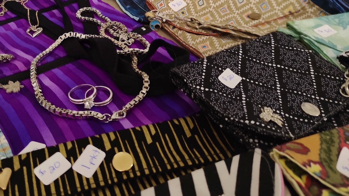 Sewing and crafting brings people together in winter, building skills, creativity, and connection through simple, shared, hands-on recreation experiences. These beautiful works were created by Francine Higgins.