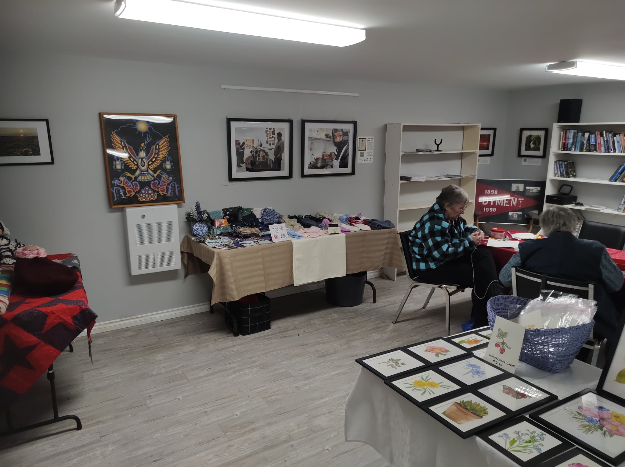 Artists and community members gather from 1-4 p.m. on Mondays and Wednesdays.