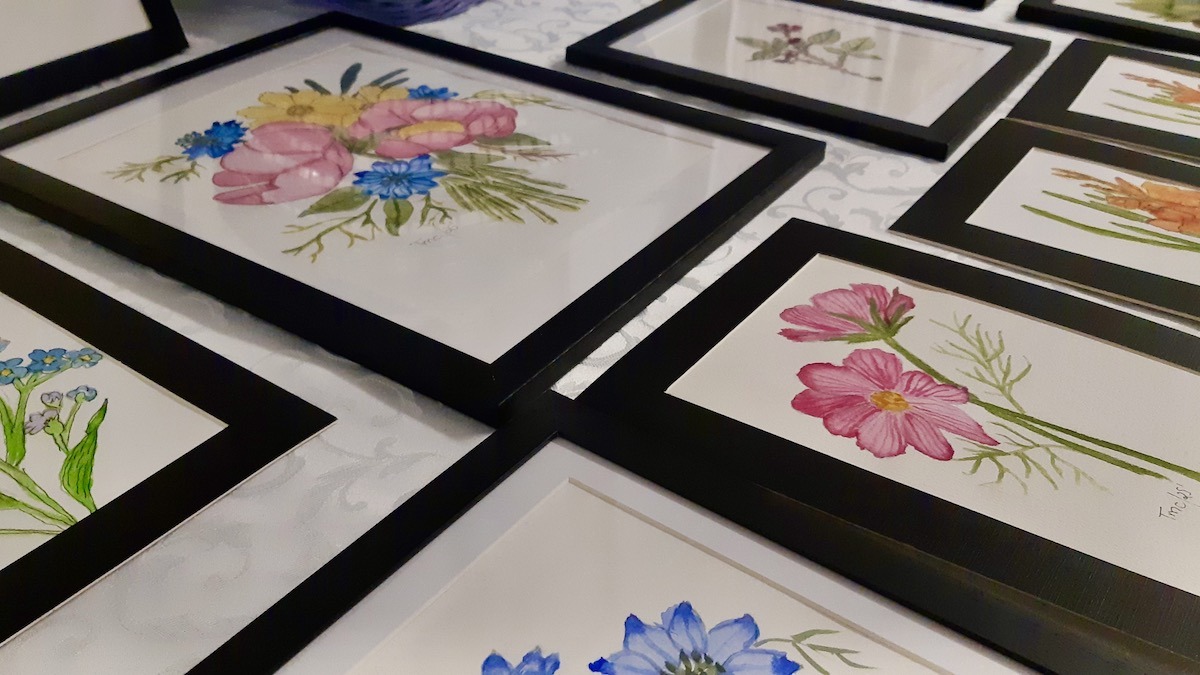 New works at the 2026 Spring Arts Exhibition showcase McArthur’s evolving watercolour practice rooted in natural forms and regional scenery.