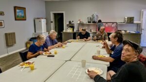 Volunteers and community members helped make another monthly breakfast a success, strengthening social connections and community life in Melgund Township.