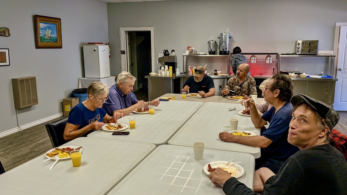 Volunteers and community members helped make another monthly breakfast a success, strengthening social connections and community life in Melgund Township.