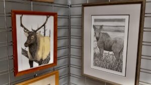 This summer, the Dyment Recreation Hall is exhibiting the beautiful work of local Borups Corners artist Leanne Nicholson.