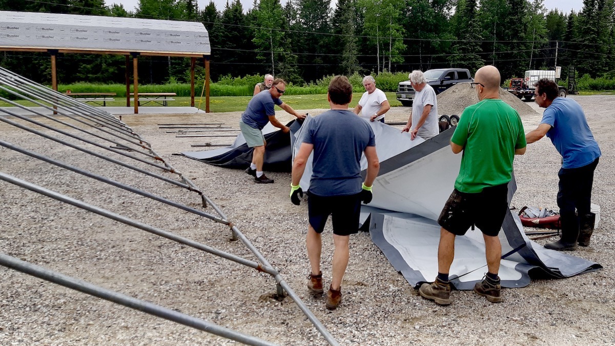 Hey Melgund and Dyment neighbours! Our giant Canada Day tents are arriving soon, and honestly, they need a bit of emotional (and physical) support to stand tall. đ
Come out to the Dyment Recreation Hall on Saturday, June 20th to help us lift them up! We will supply the food, refreshments, and community vibesâyou just bring the hands.