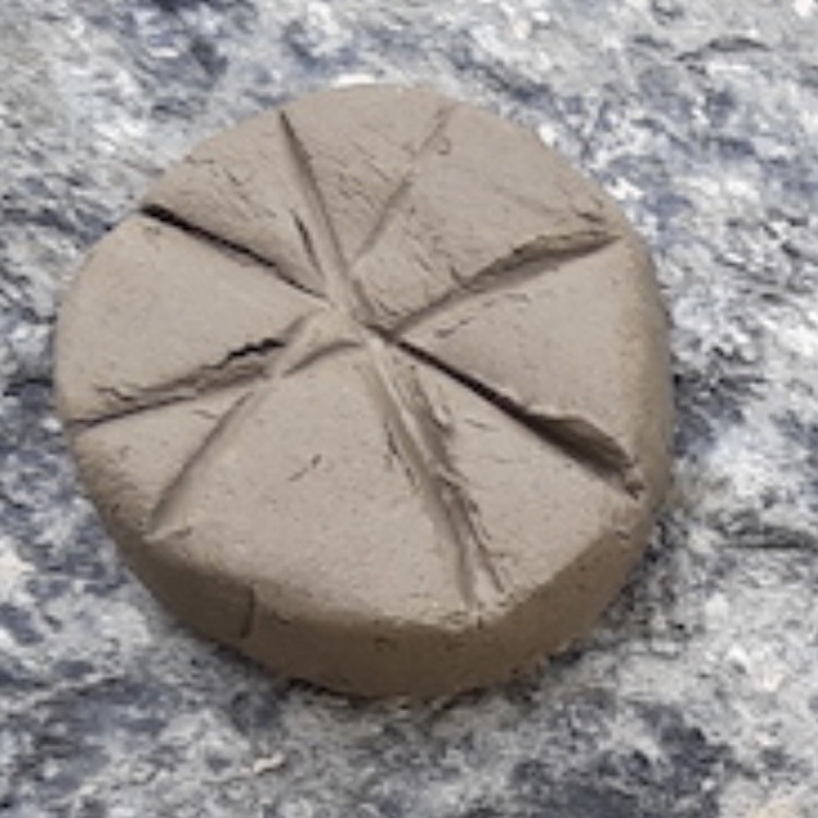Here's a shot of our clay test pieces. We wanted to see how well they held their shape, and if they would crack or deform.