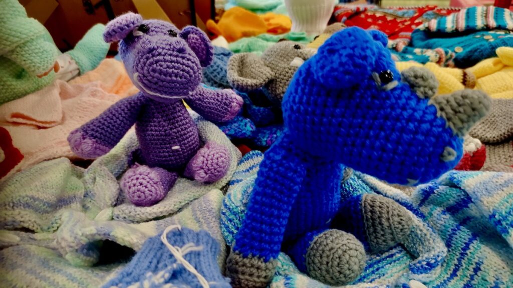 Crafted with beautiful colours, the vibrant elephants and giraffes added an extra splash of cheer to an already bright and lively Canada Day celebration.