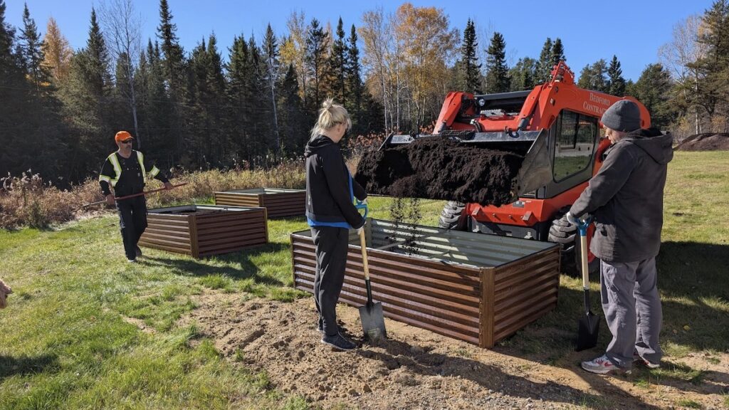 The Community Garden Expansion made possible with support from the Ontario Trillium Foundation and Nuclear Waste Management Organization.